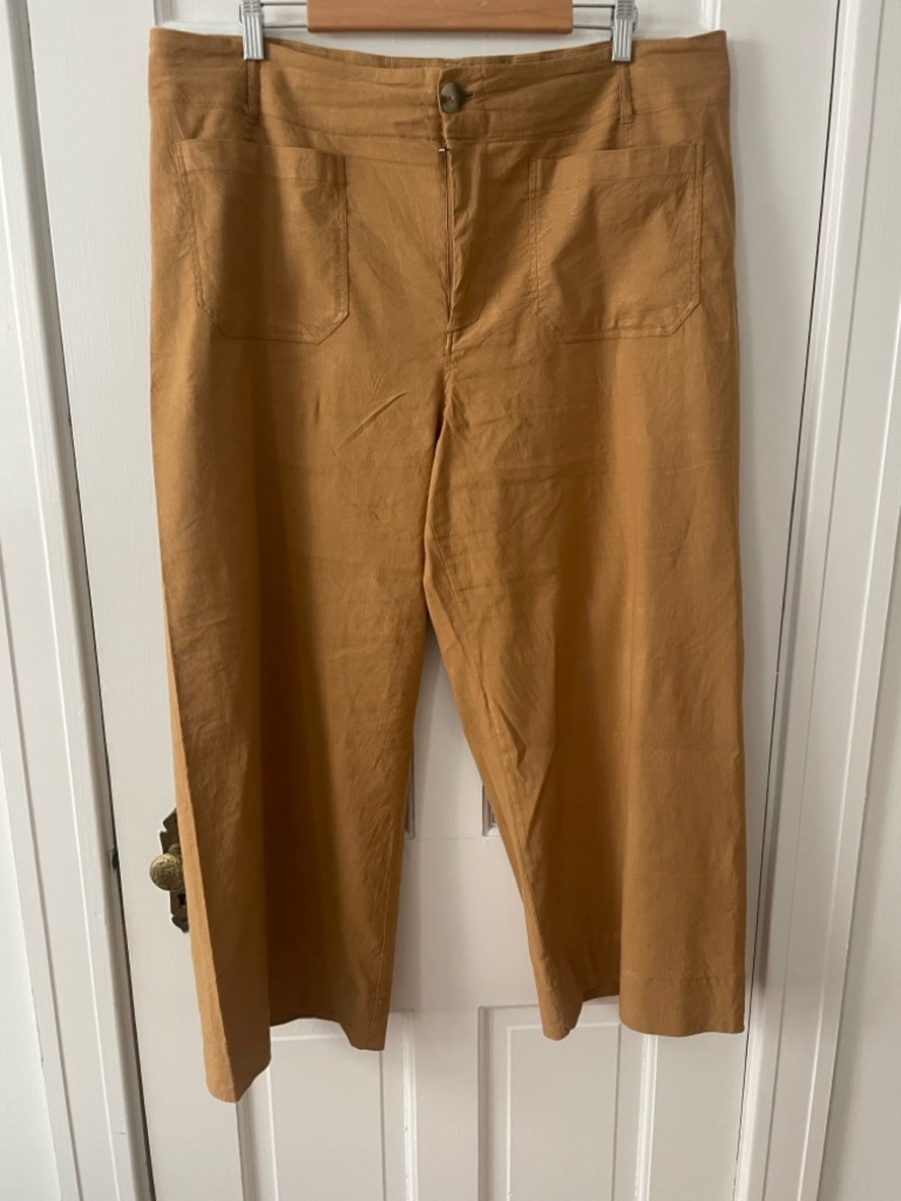 Anthropologie Maeve Colette Wide-Leg Pants 18W